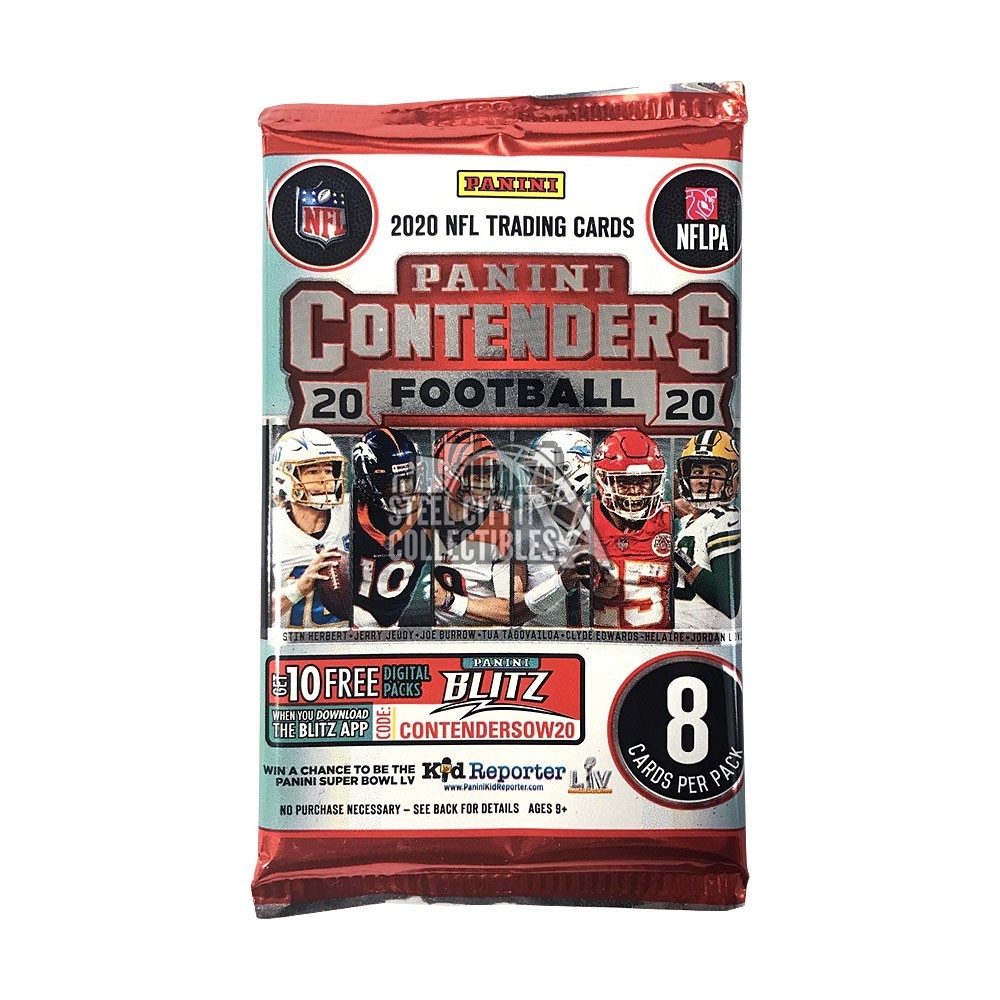 2020 Panini Contenders Football Mega Pack | Steel City Collectibles