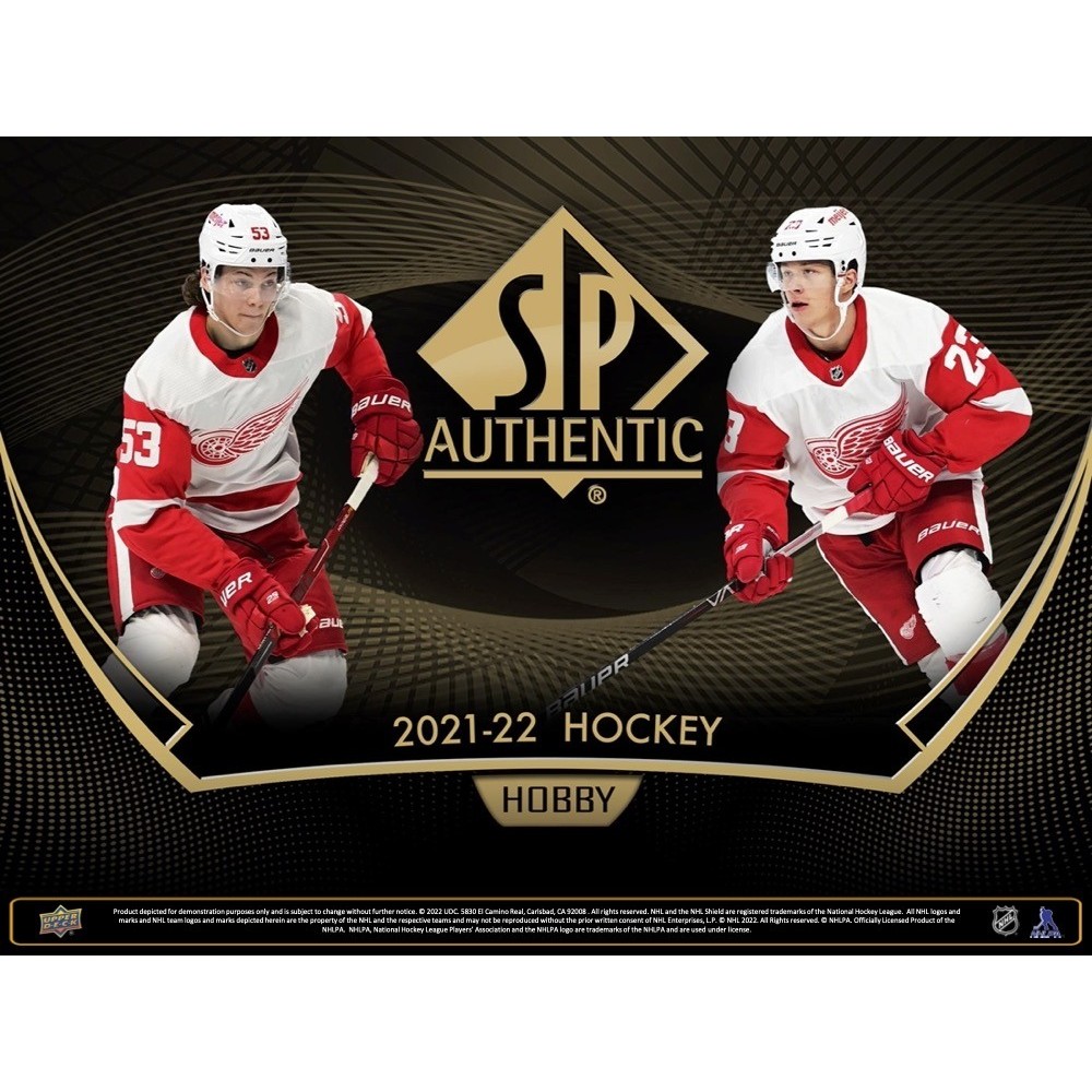 202122 Upper Deck SP Authentic Hockey Hobby 16Box Case Steel City