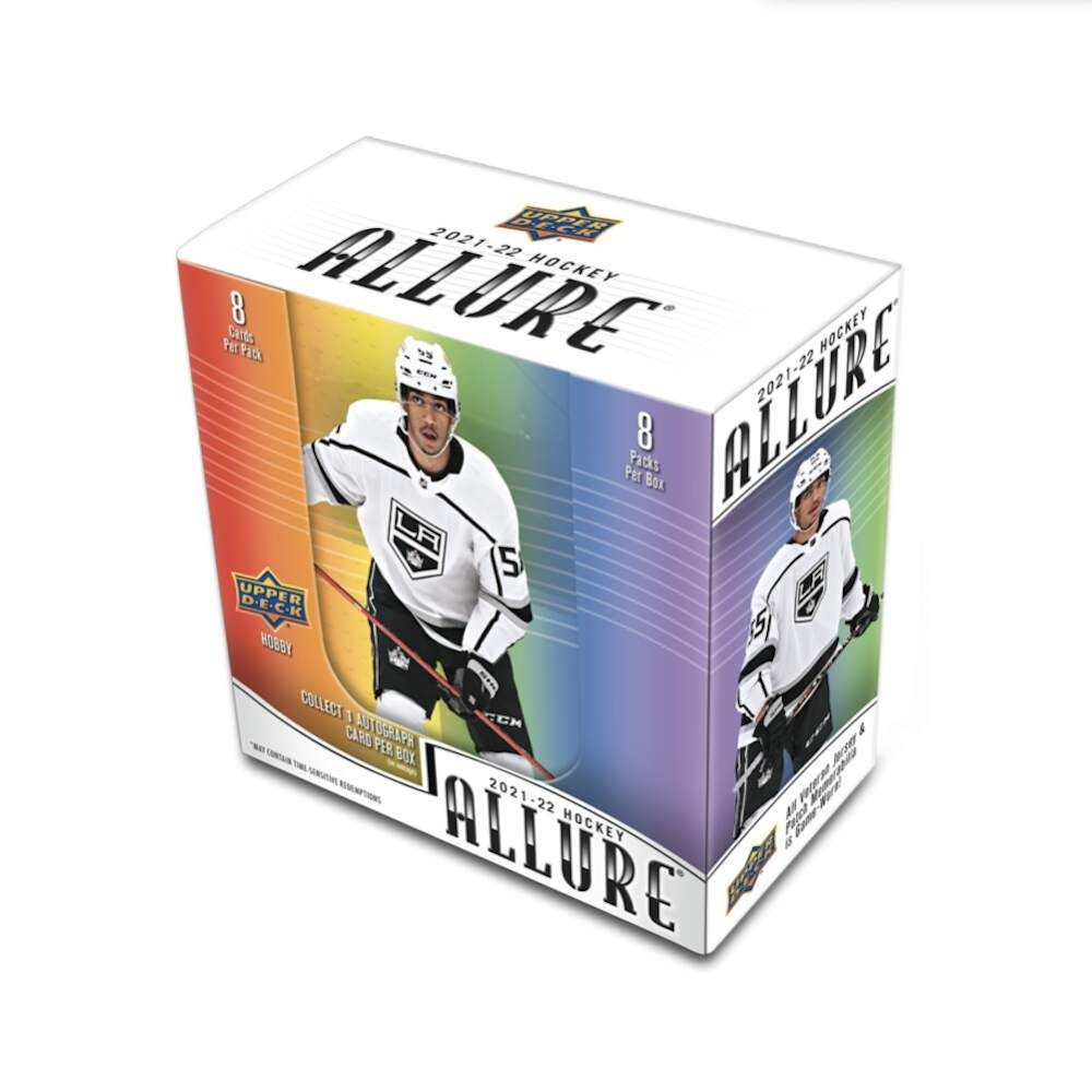 202122 Upper Deck Allure Hockey Hobby Box Steel City Collectibles