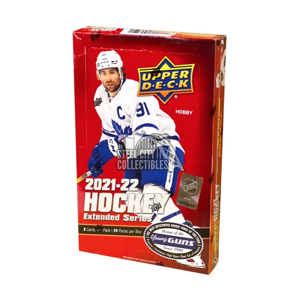 202122 Upper Deck Extended Series Hockey Hobby Box Steel City