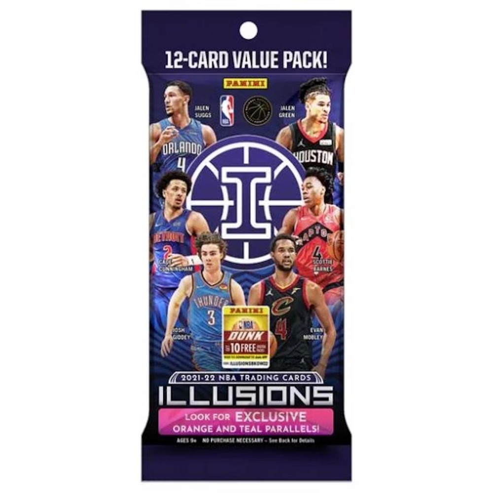 202122 Panini Illusions Basketball Jumbo Value Pack Steel City