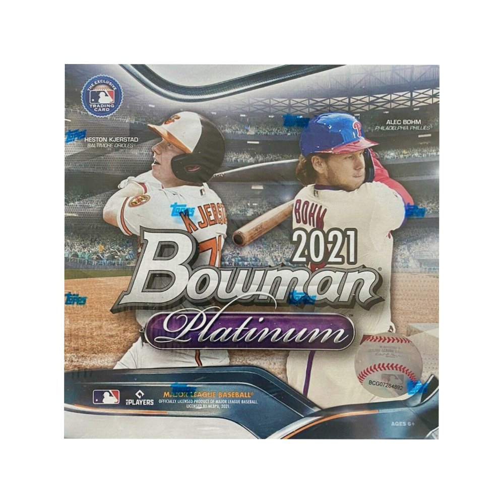 2021 Bowman Platinum Baseball Mega Box Steel City Collectibles