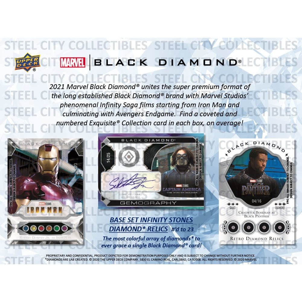 Marvel Endgame /& Captain Marvel Factory Sealed Hobby Box