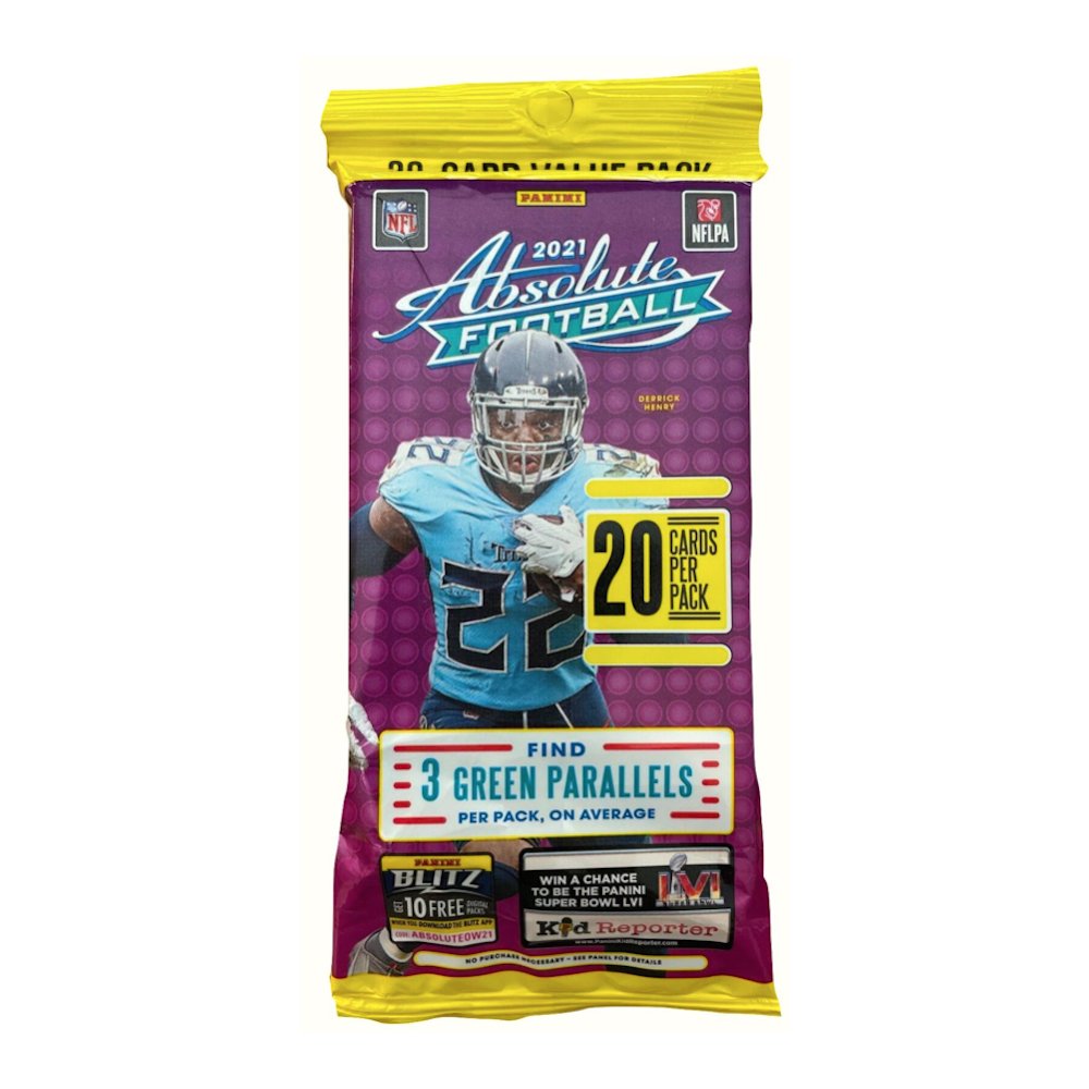 2021 Panini Absolute Football Value Pack Steel City Collectibles 2021-panini-absolute-football-value-pack-steel-city-collectibles