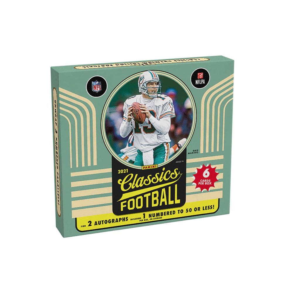 2021 Panini Classics Football Premium Edition Box Steel City Collectibles