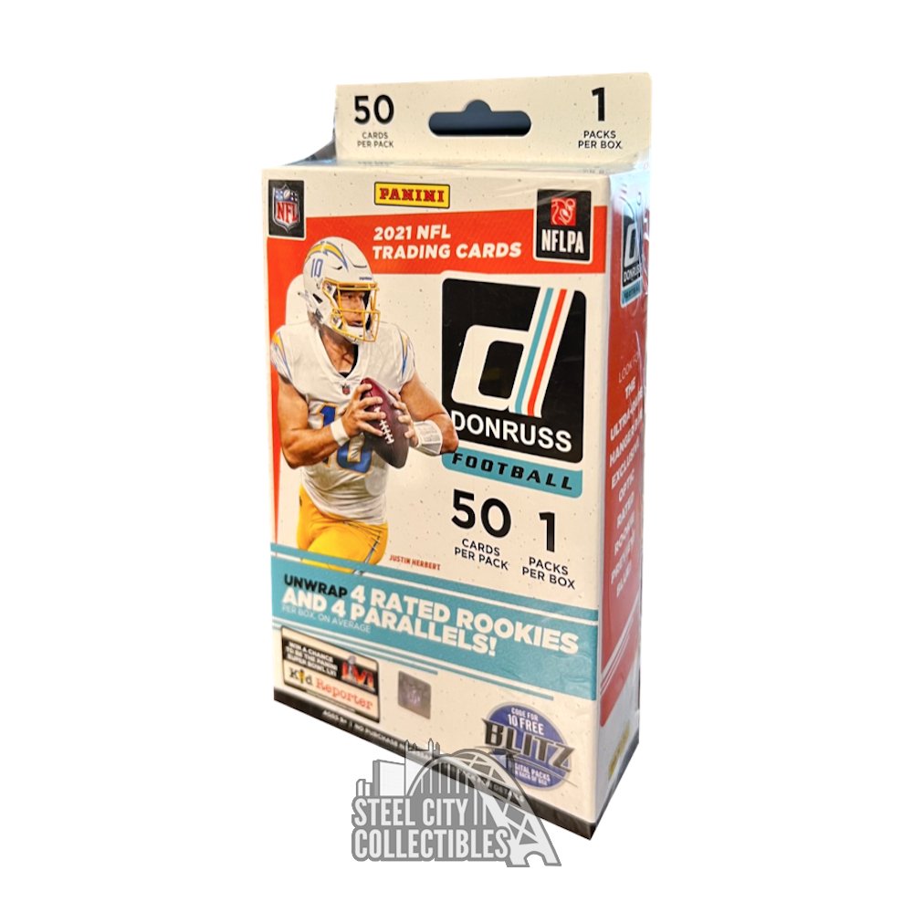 2021 Panini Donruss Football Hanger Box Steel City Collectibles