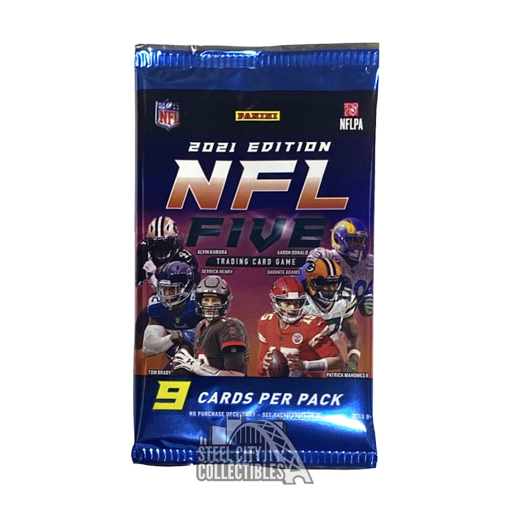 2021 NFL Five Card Game Booster Pack | City