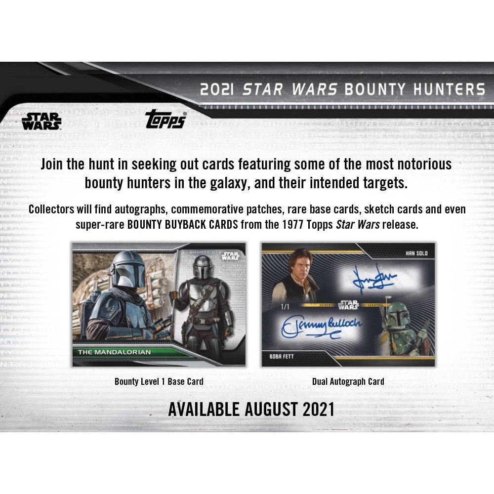STAR WARS Bounty Hunters Genuine 23K GOLD CARD $8.95 Officially Licensed