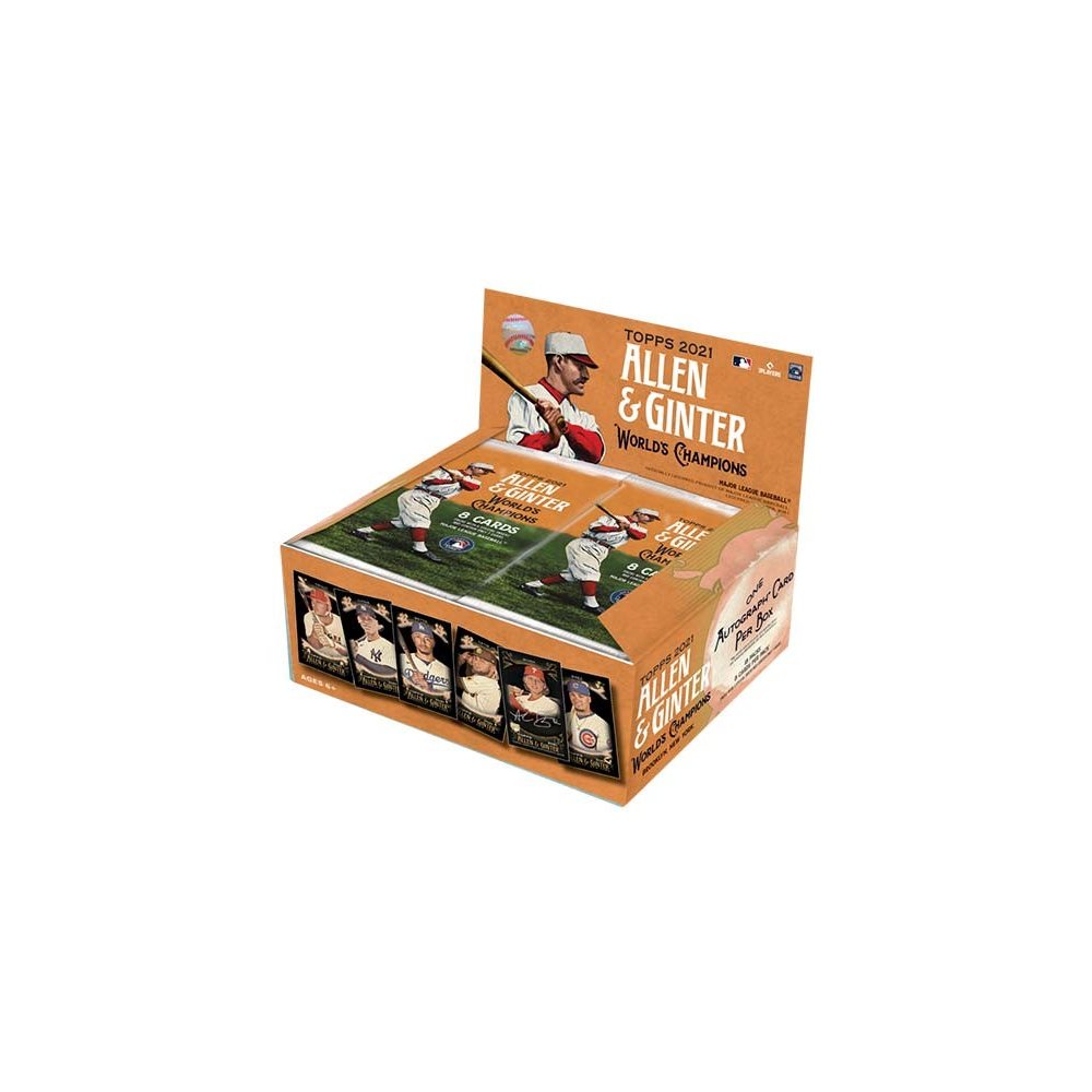 2021 Topps Allen & Ginter X Baseball Box Steel City Collectibles