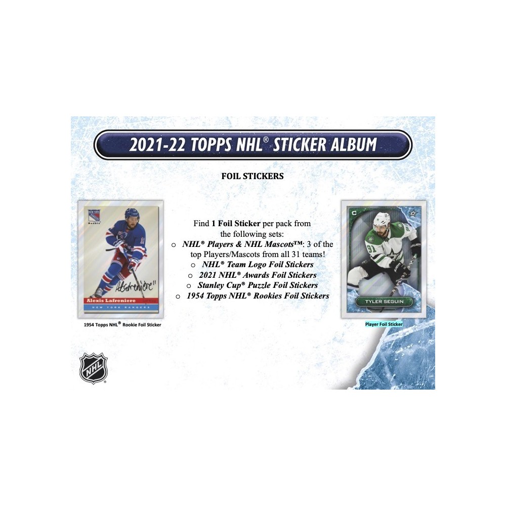 2021/22 Topps NHL Sticker Collection Hockey Box - Card Exchange Sports