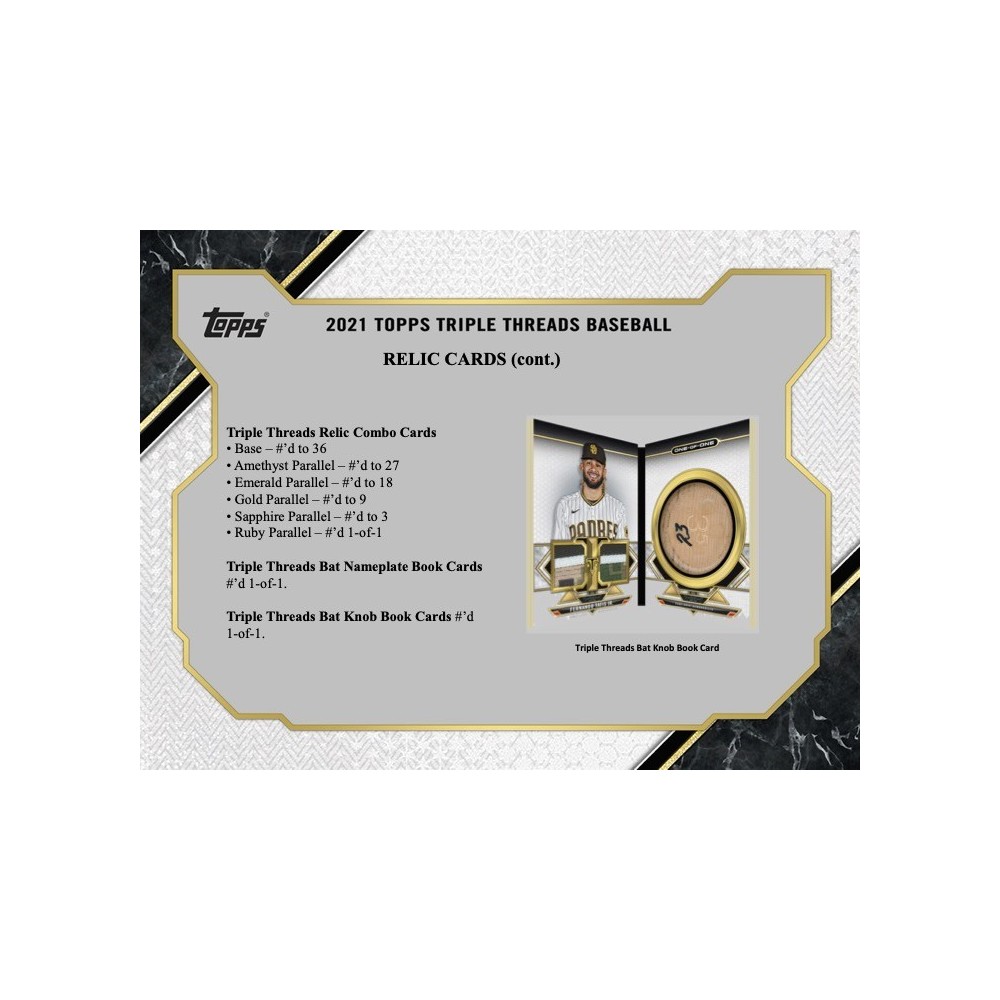 27枚限定 大谷翔平 Topps Triple Threads ジャンボレリック｜ゲーム 