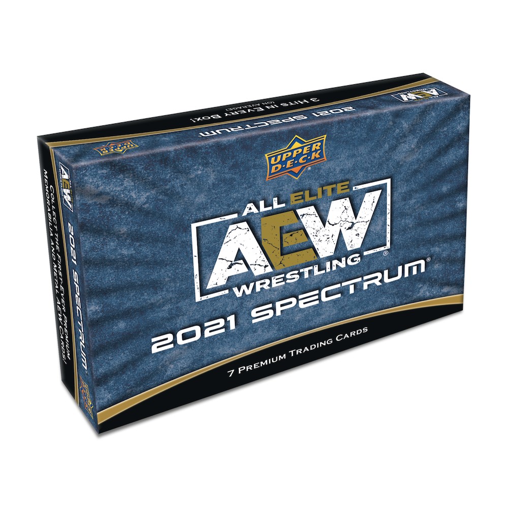 2021 Upper Deck AEW Spectrum Wrestling Hobby Box Steel City Collectibles
