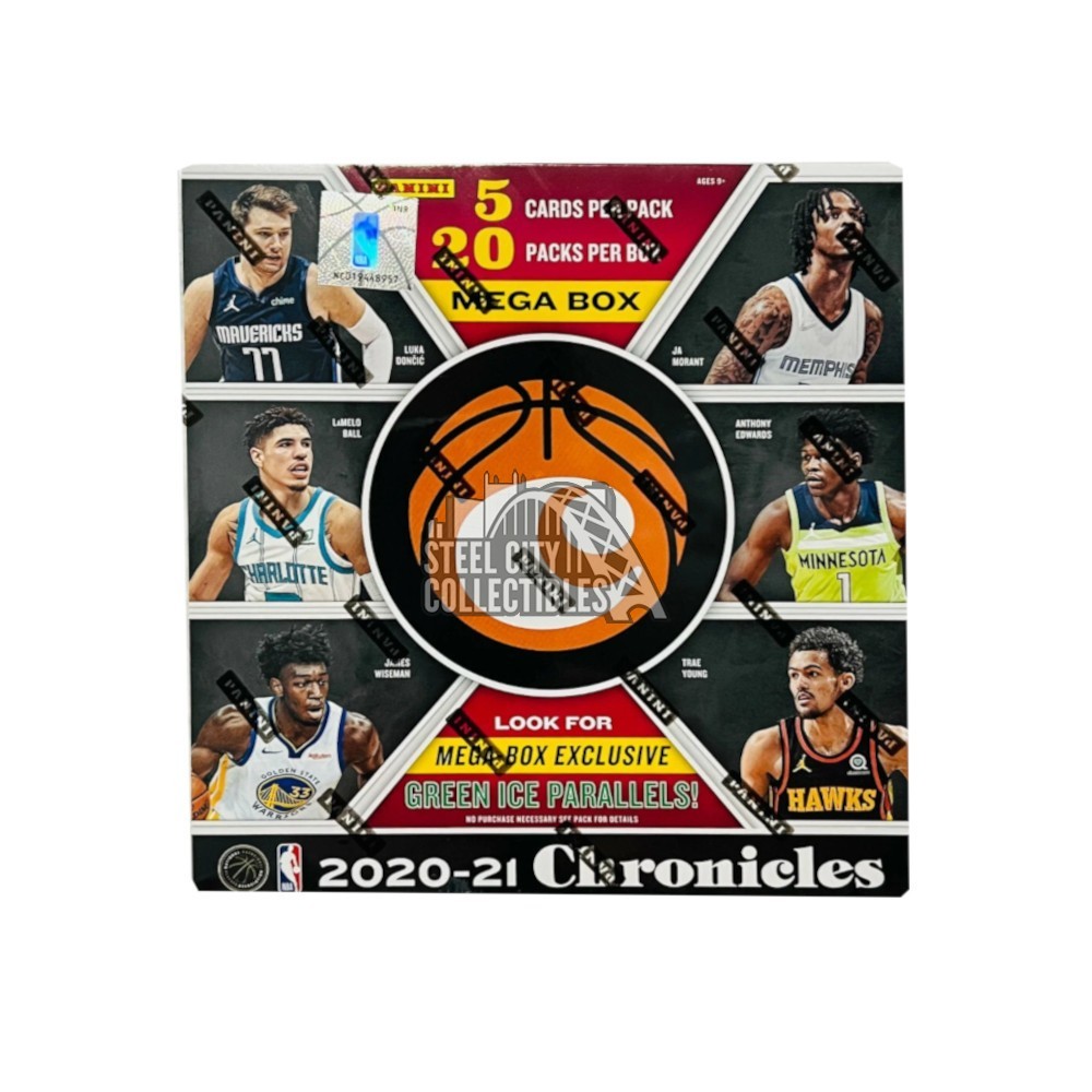 2020-21 Panini Chronicles Basketball Fanatics Mega Box (Green
