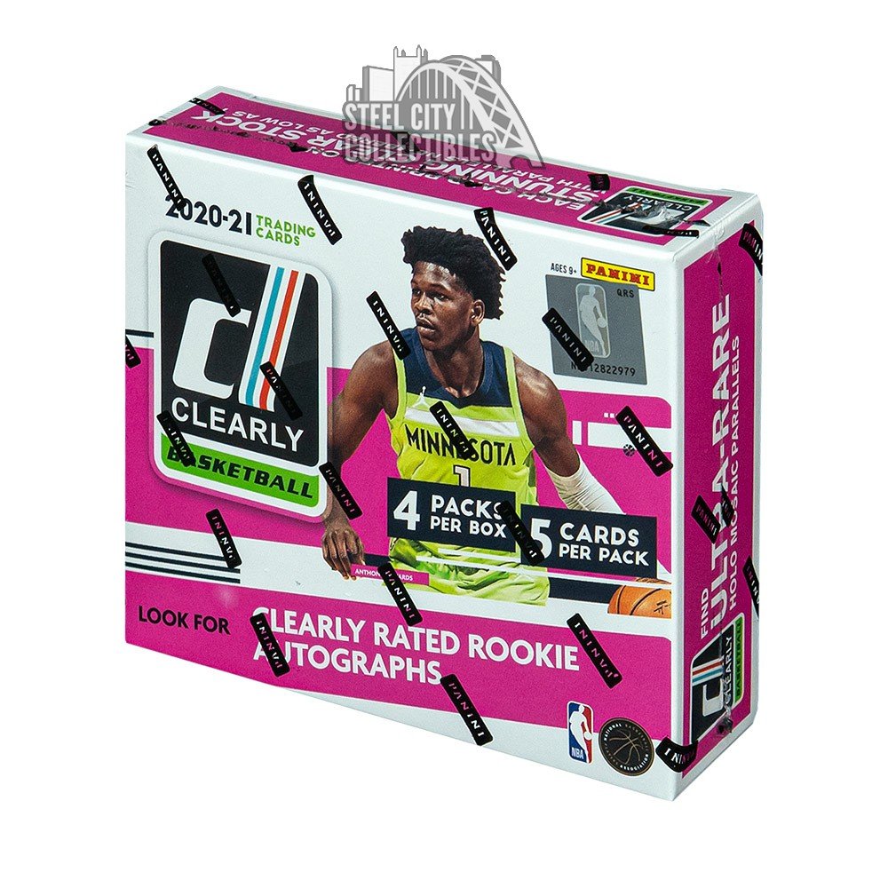 2020-21 Panini Clearly Donruss Basketball Hobby Box | Steel City