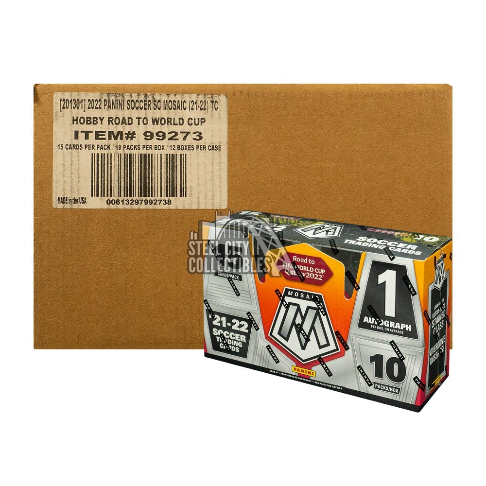 2021/22 Panini Mosaic Road to FIFA ワールドカップ サッカー6パック