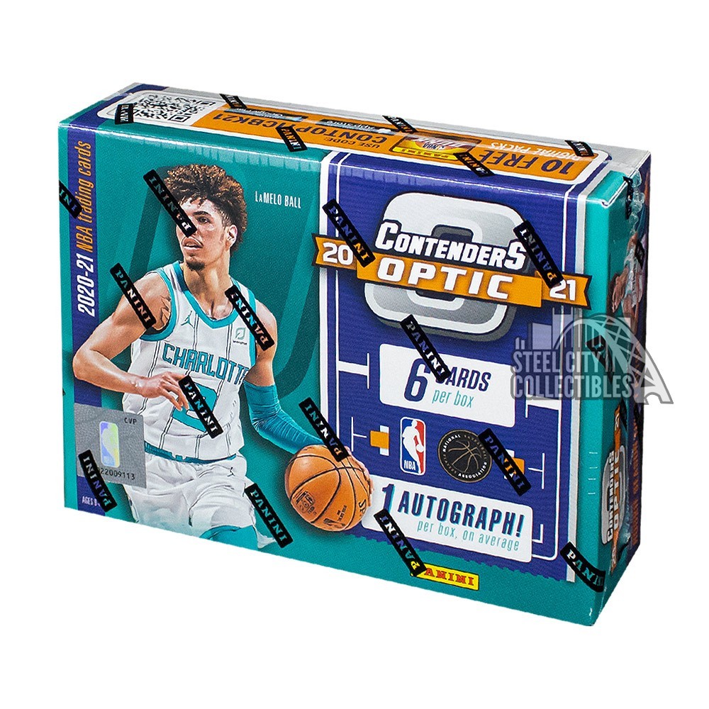 2020-21 Panini Contenders Optic Basketball Hobby Box | Steel City