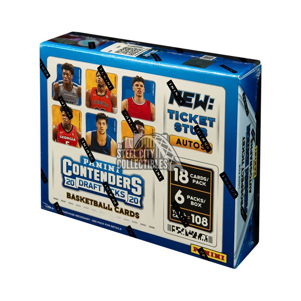 2020-21 Panini Contenders Draft Picks Collegiate Basketball Hobby Box