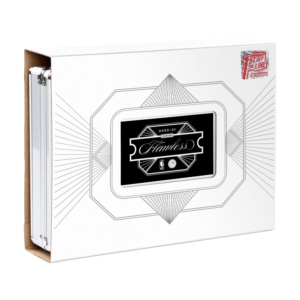 202021 Panini Flawless Basketball Hobby Box 1st Off The Line Steel