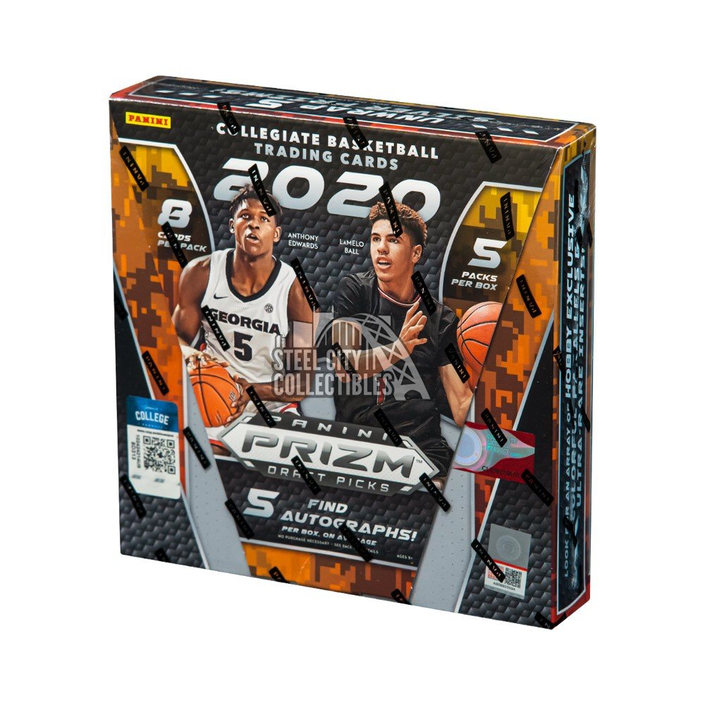 202021 Panini Prizm Collegiate Draft Picks Basketball Hobby Box