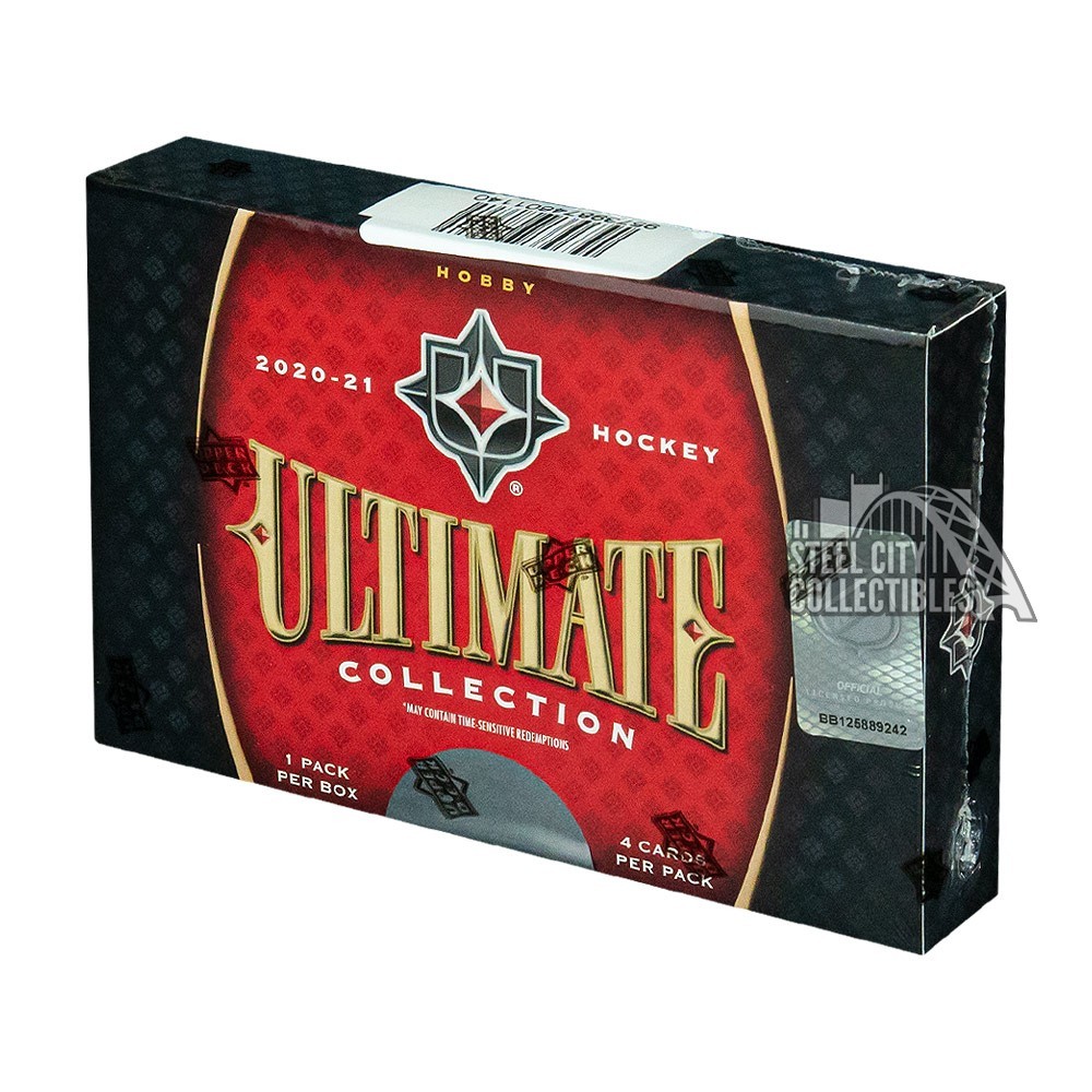 202021 Upper Deck Ultimate Collection Hockey Hobby Box Steel City