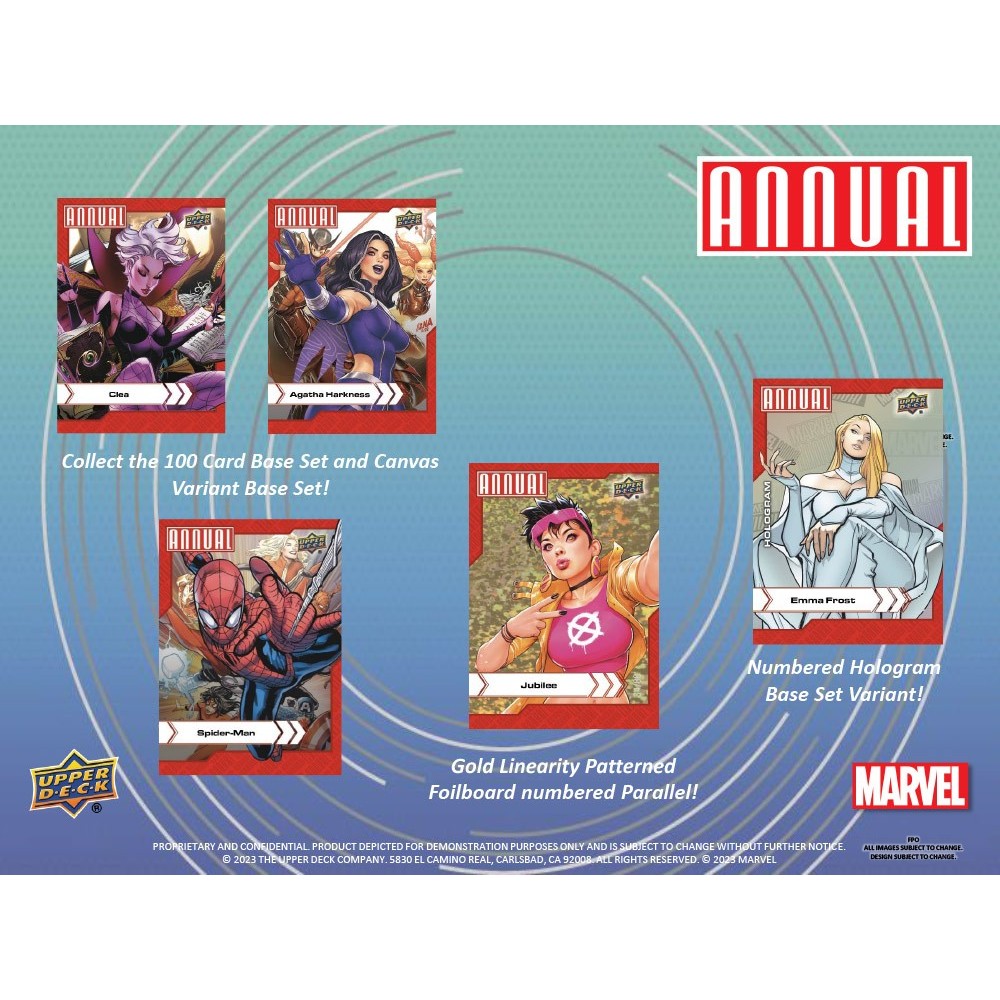 【返品不可】 Hobby Annual Marvel Deck Upper 2023 Box City Steel | スポーツ選手