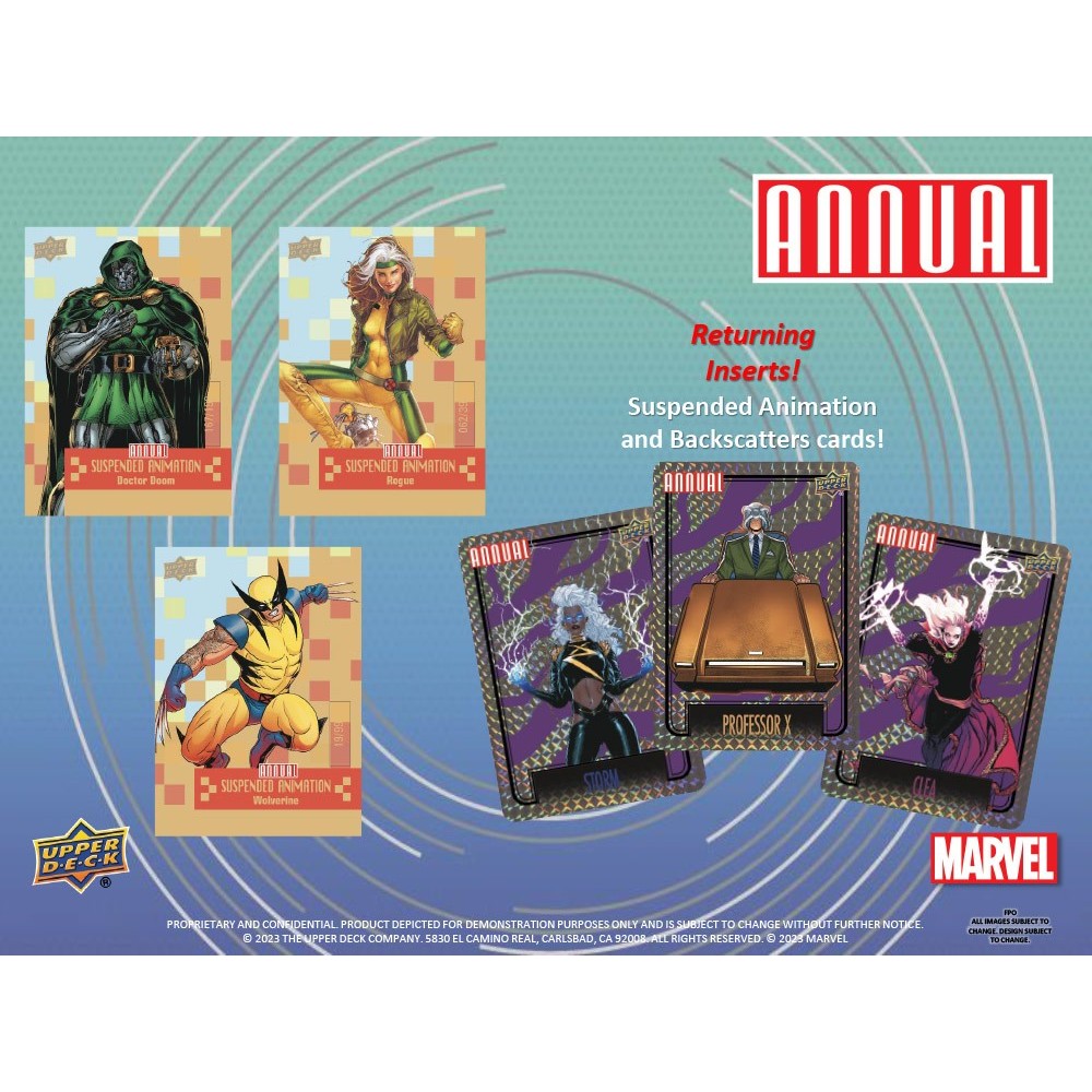 2023 Upper Deck Marvel Annual Hobby Box | Steel City