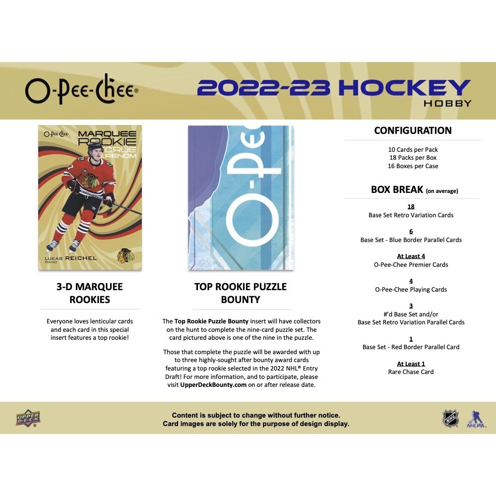  2022-23 O-Pee-Chee Hockey Retro Black Border #128 John