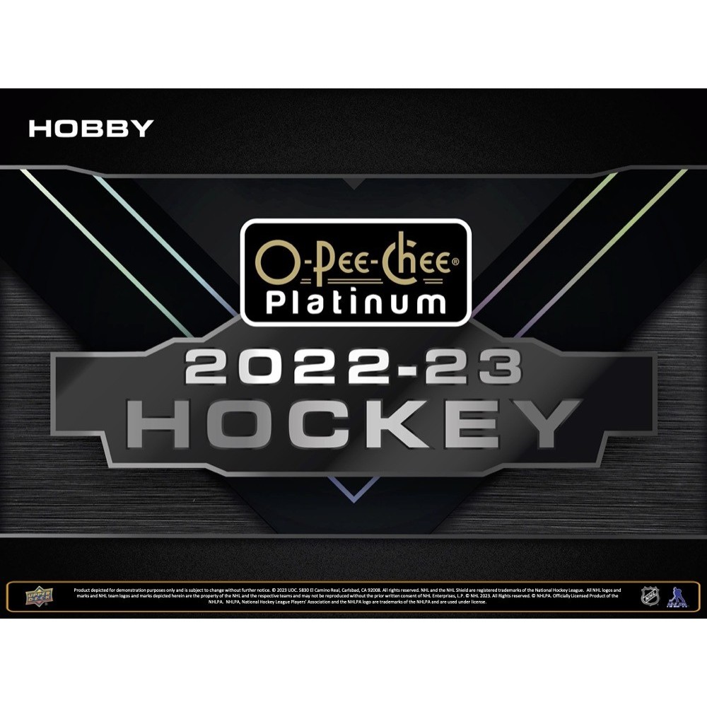 202223 Upper Deck OPeeChee Platinum Hockey Hobby Box Steel City