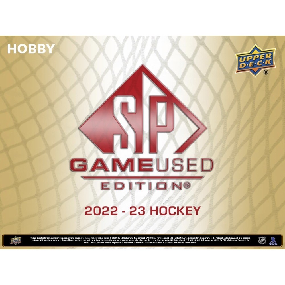 2022/23 UD SP Authentic Hockey Hobby Box (PRE-ORDER) – DM Sports