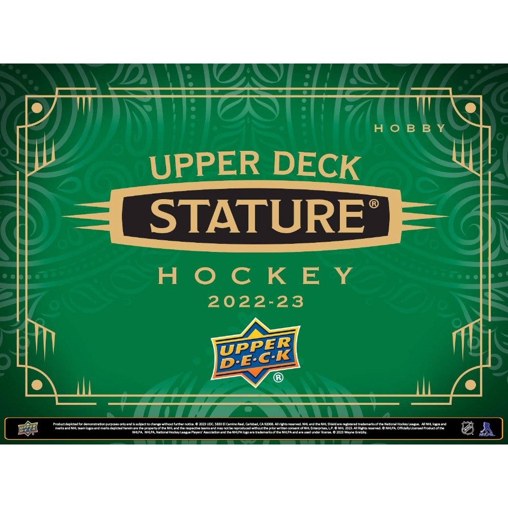 202223 Upper Deck Stature Hockey Hobby 16Box Case Steel City