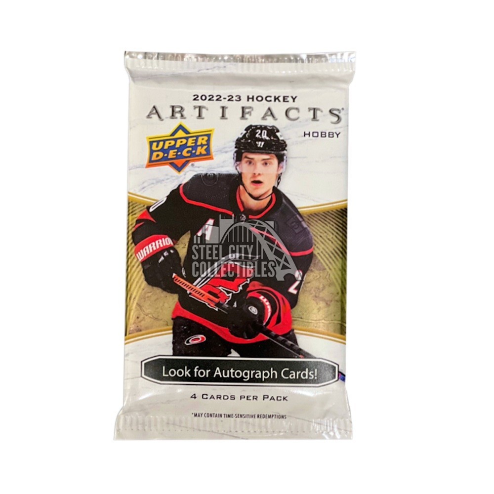 2023-24 Upper Deck Artifacts Hockey Hobby Box Checklist