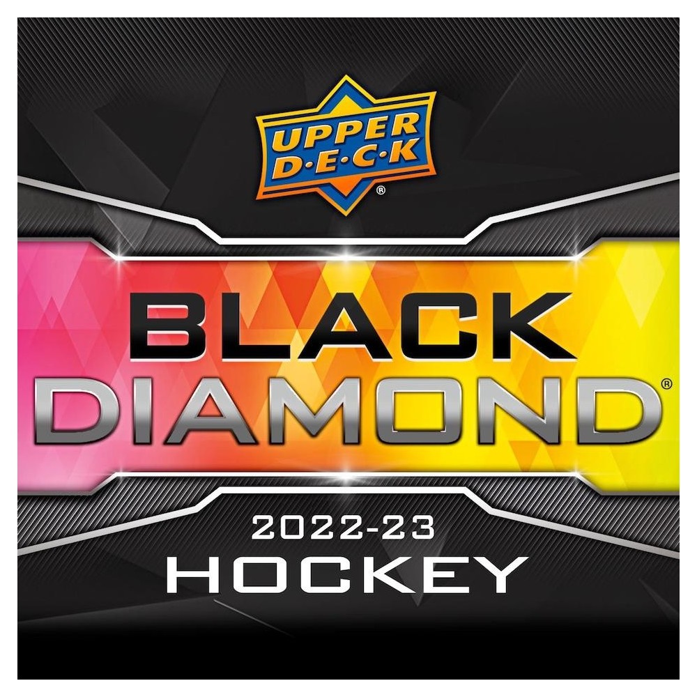 2022-23 Upper Deck Black Diamond Hockey Hobby Box - CDD Edition