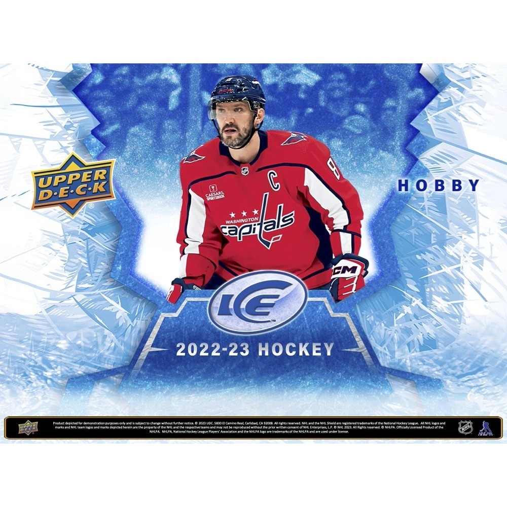 2022-23 Upper Deck Ice Hockey Hobby Box Steel City Collectibles