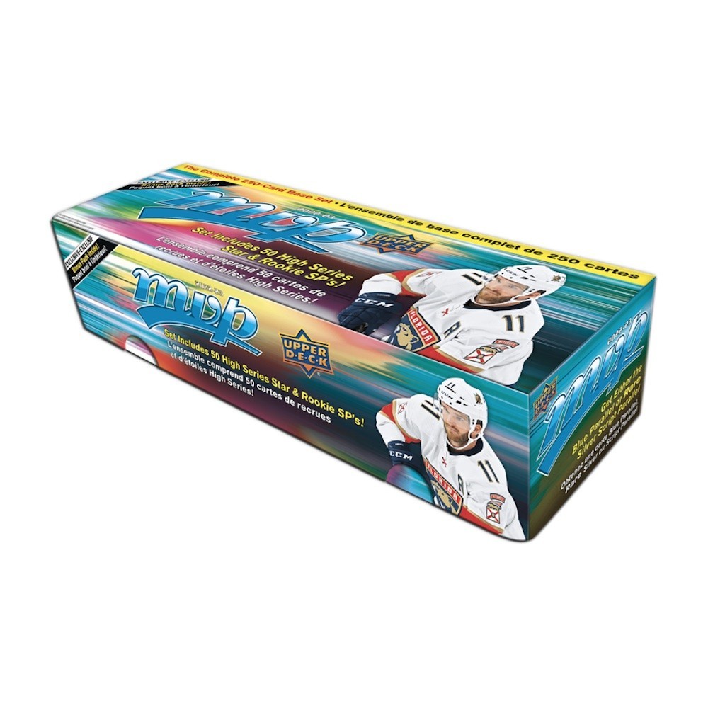 202223 Upper Deck MVP Hockey Factory Set Steel City Collectibles