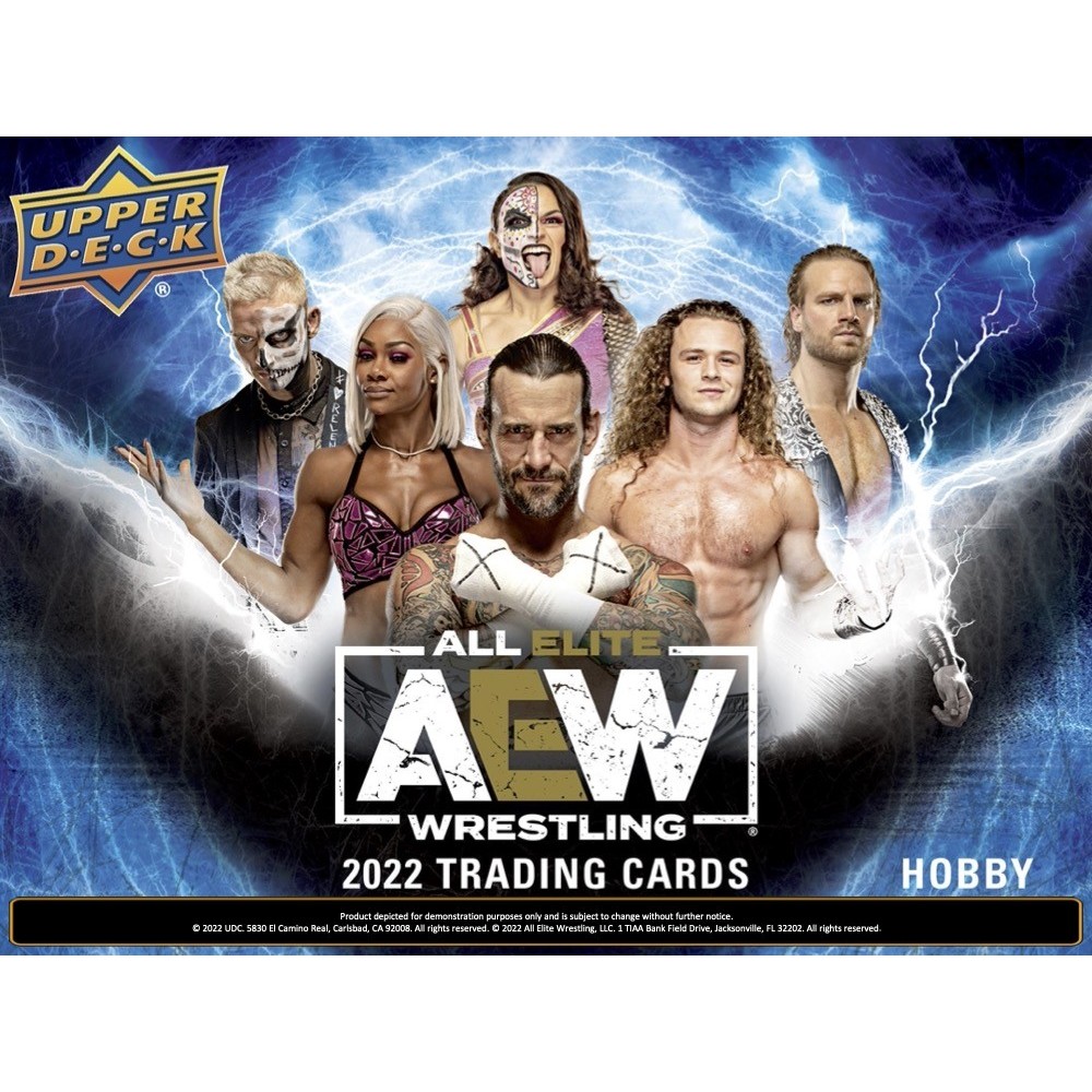 2022 Upper Deck AEW Wrestling Hobby Box Steel City Collectibles