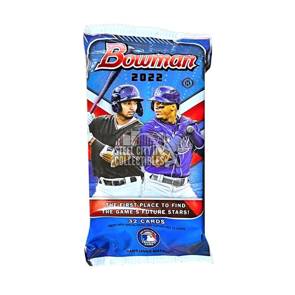 2022 Bowman Baseball HTA Hobby Jumbo Pack Steel City Collectibles