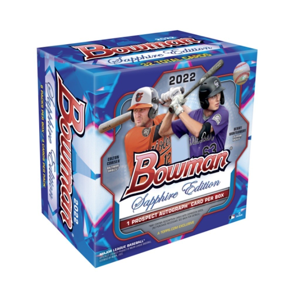 2022 Bowman Baseball Sapphire Edition Steel City Collectibles
