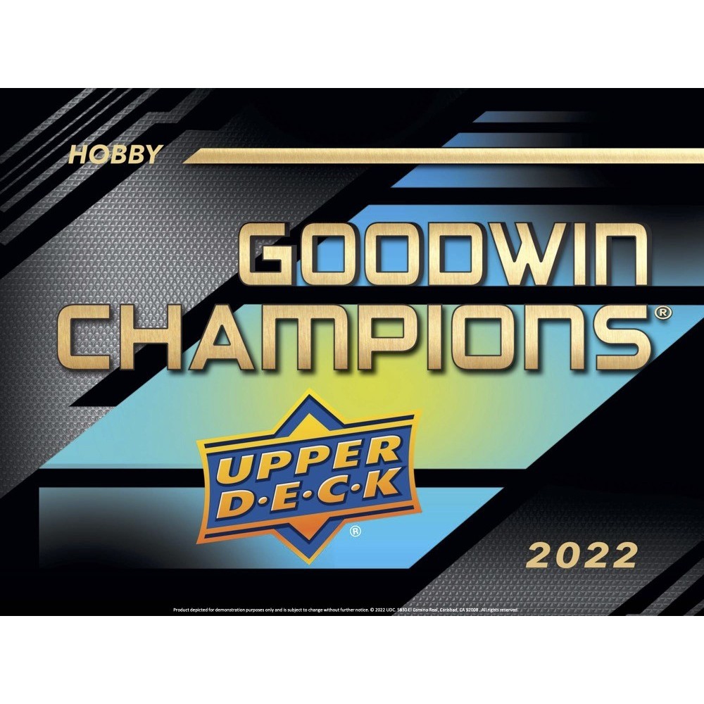 2022 Upper Deck Goodwin Champions Hobby 16Box Case Steel City