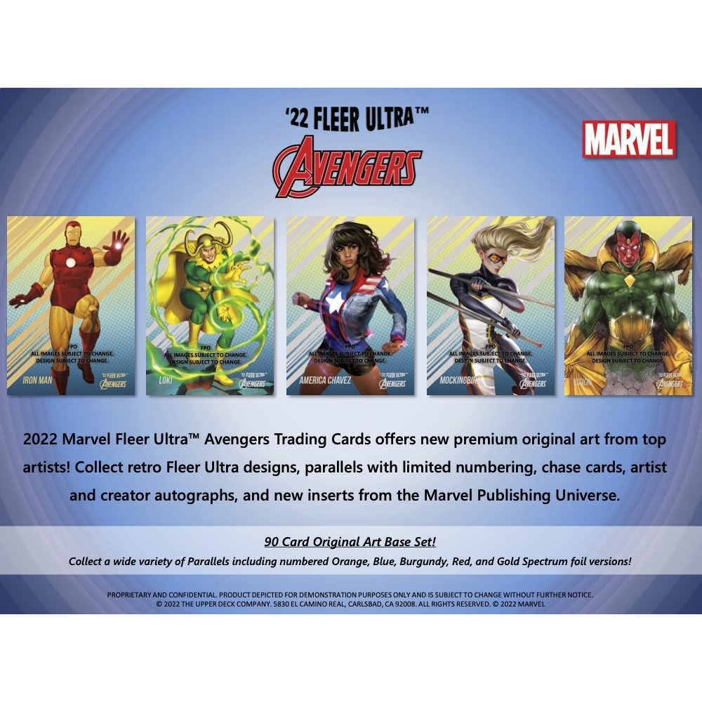 Marvel Avengers Endgame Captain Marvel Hobby Box (Upper Deck 2020