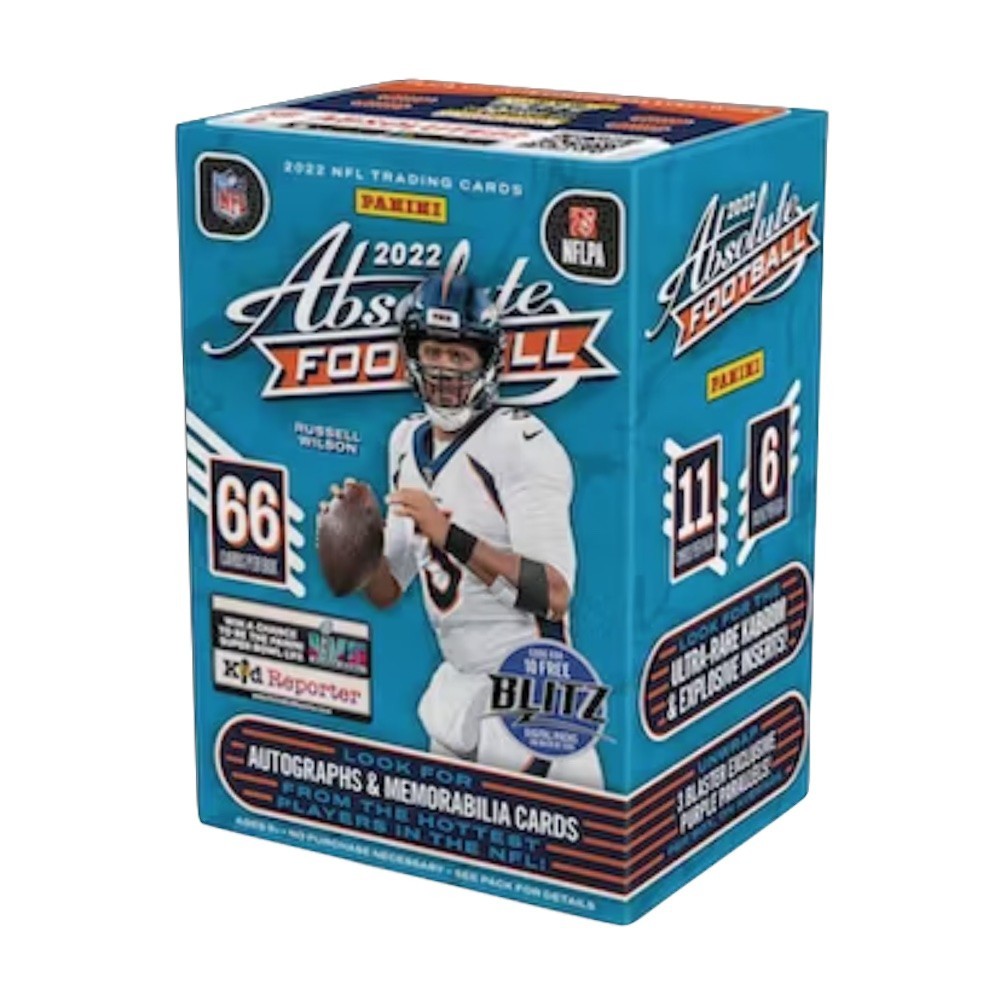 2022 Panini Absolute Football 6Pack Fanatics Blaster Box (Purple