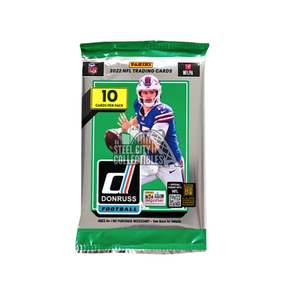 2022 Panini Donruss Football Hobby Pack Steel City Collectibles