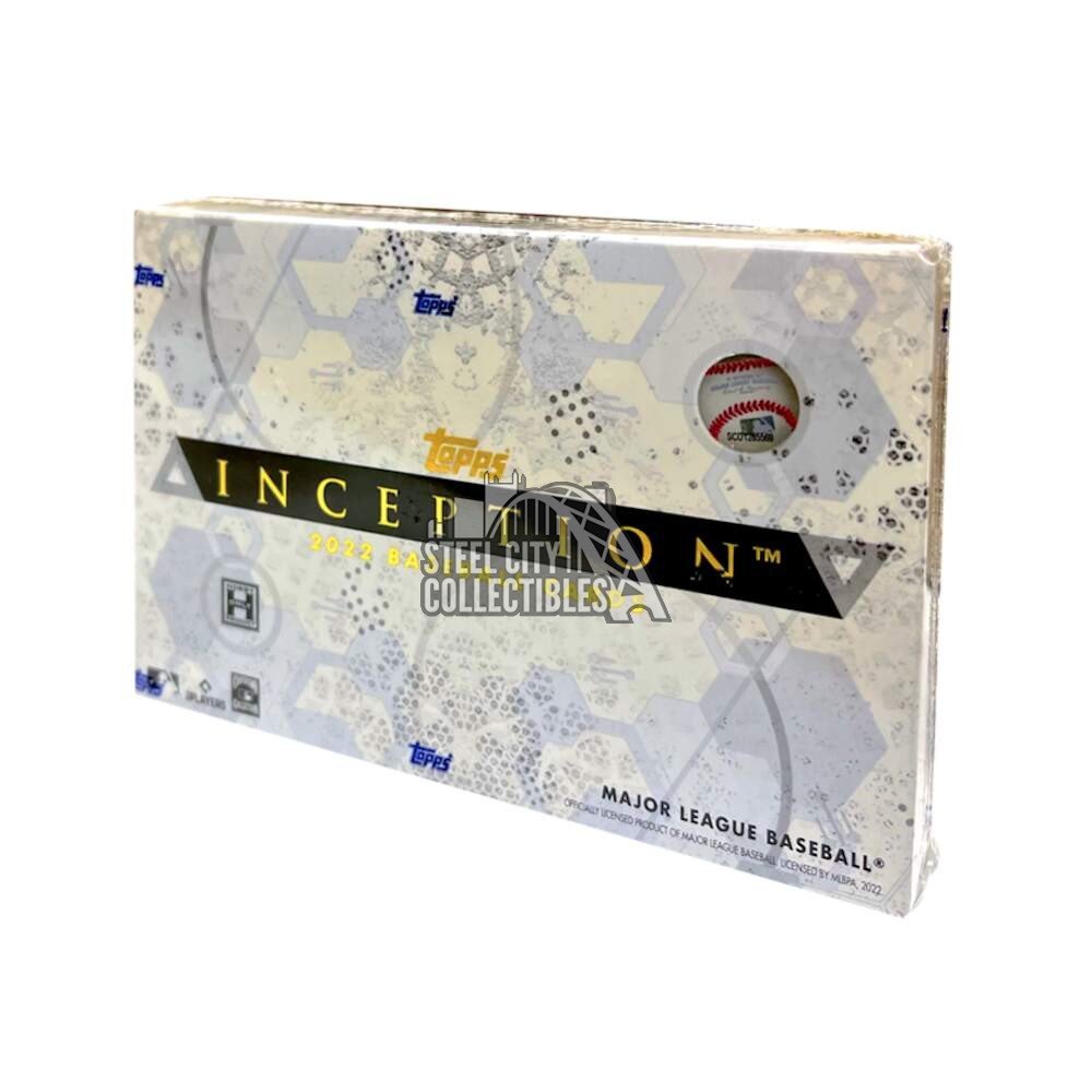 2022 Topps Inception Baseball Hobby Box Steel City Collectibles