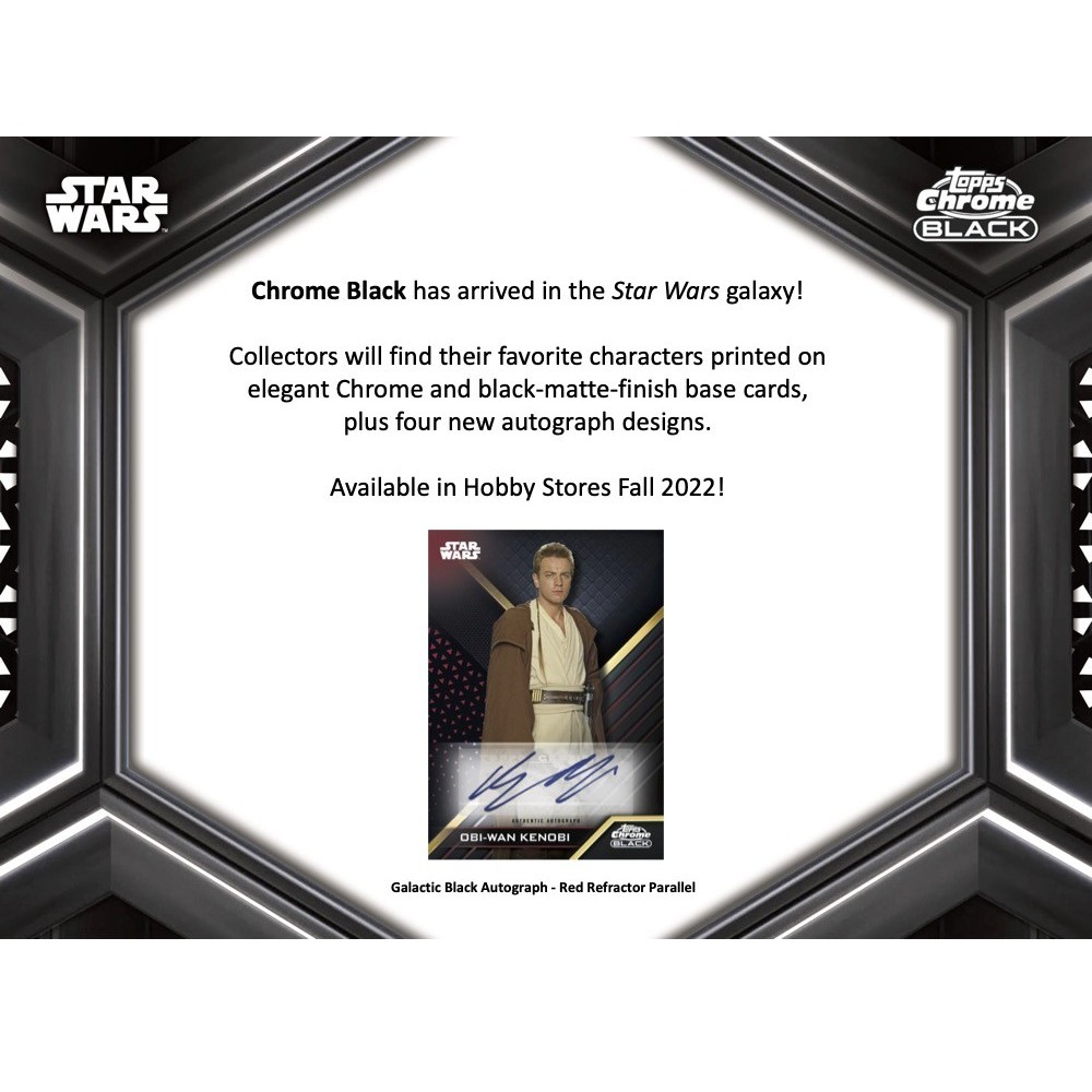 2024 Topps Star Wars Chrome Black Checklist Amara Leticia