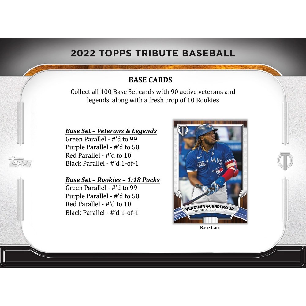 2022 Topps Tribute Baseball Hobby 6-Box Case | Steel City