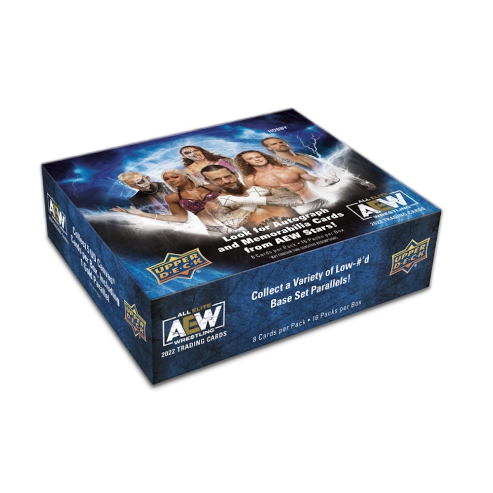 2022 Upper Deck AEW Wrestling Hobby Box | Steel City Collectibles