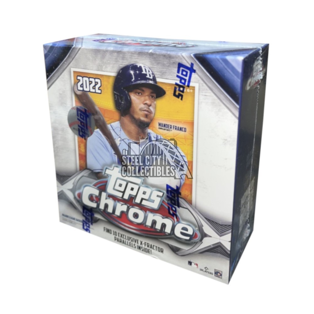 2022 Topps Chrome Baseball Mega Box Steel City Collectibles