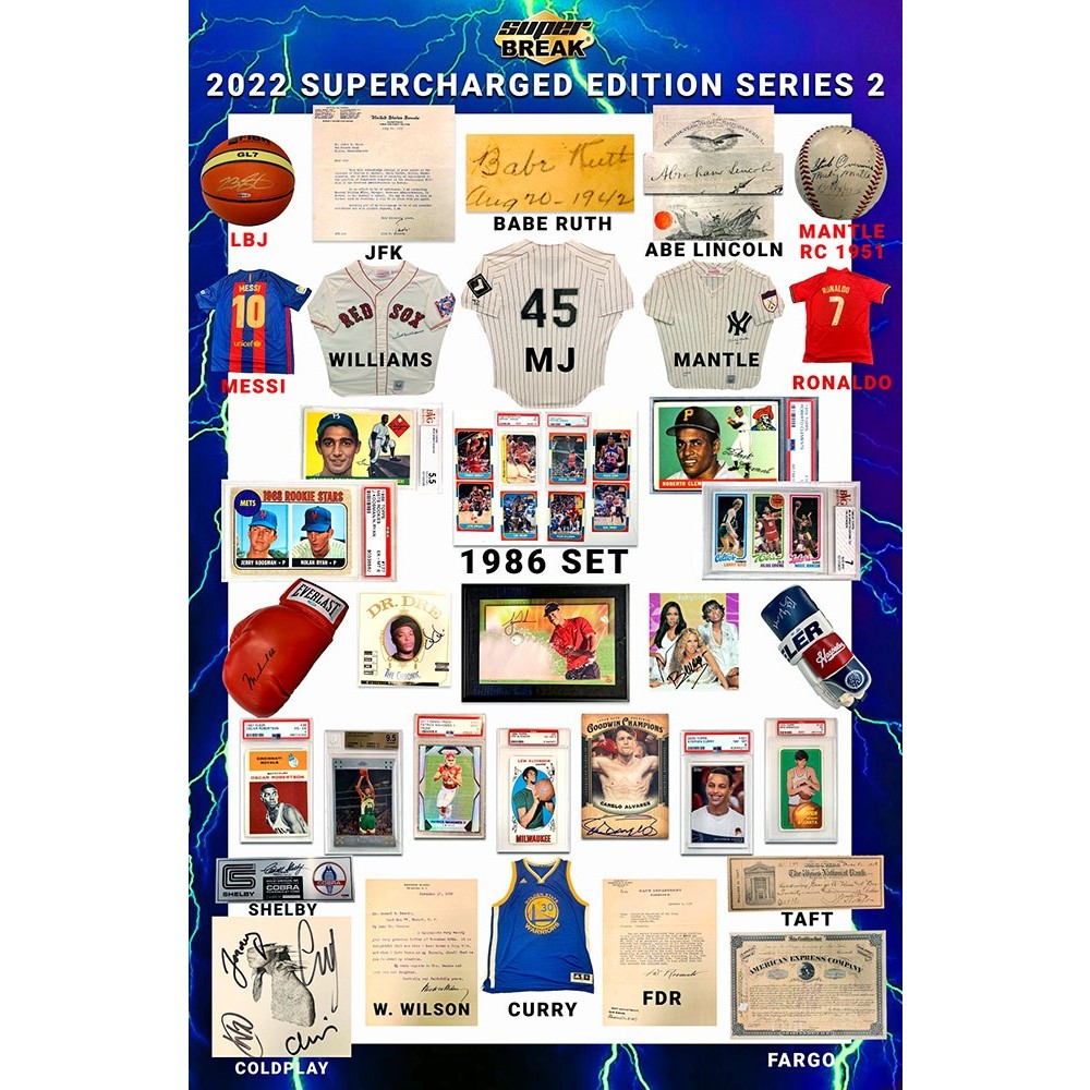 2022 Super Break Supercharged Edition Series 2 5Box Case Steel City
