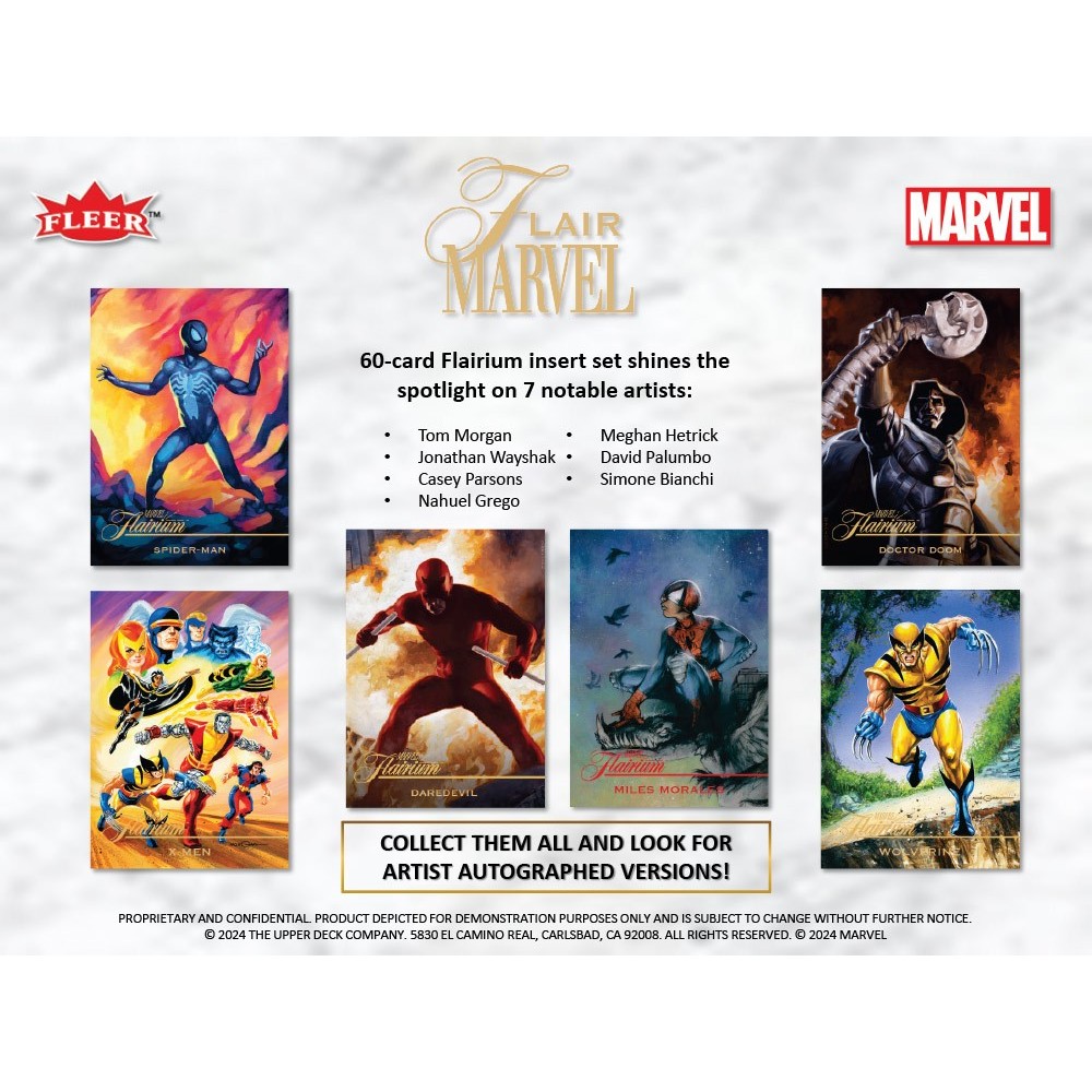 2023 Upper Deck Marvel Flair Hobby Box | Steel City Collectibles