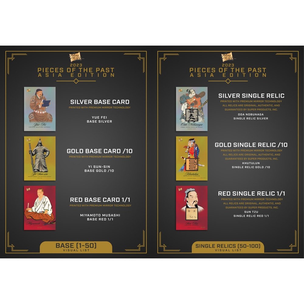 2023 Super Break Pieces of the Past Asia Edition Box | Steel