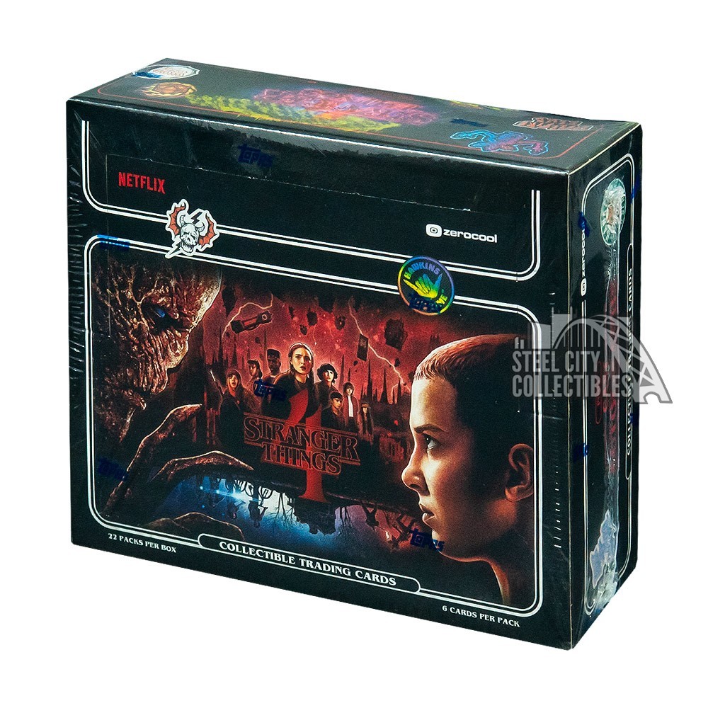 2023 Topps Zerocool Stranger Things Season 4 Hobby 10-Box Case